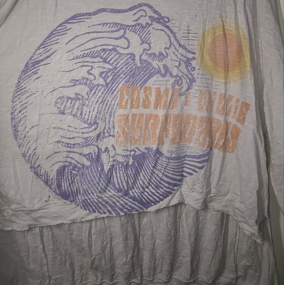 Magnolia pearl Francis hi-lo pullover cw surfboards Cosmo & willie tee - Picture 11 of 14